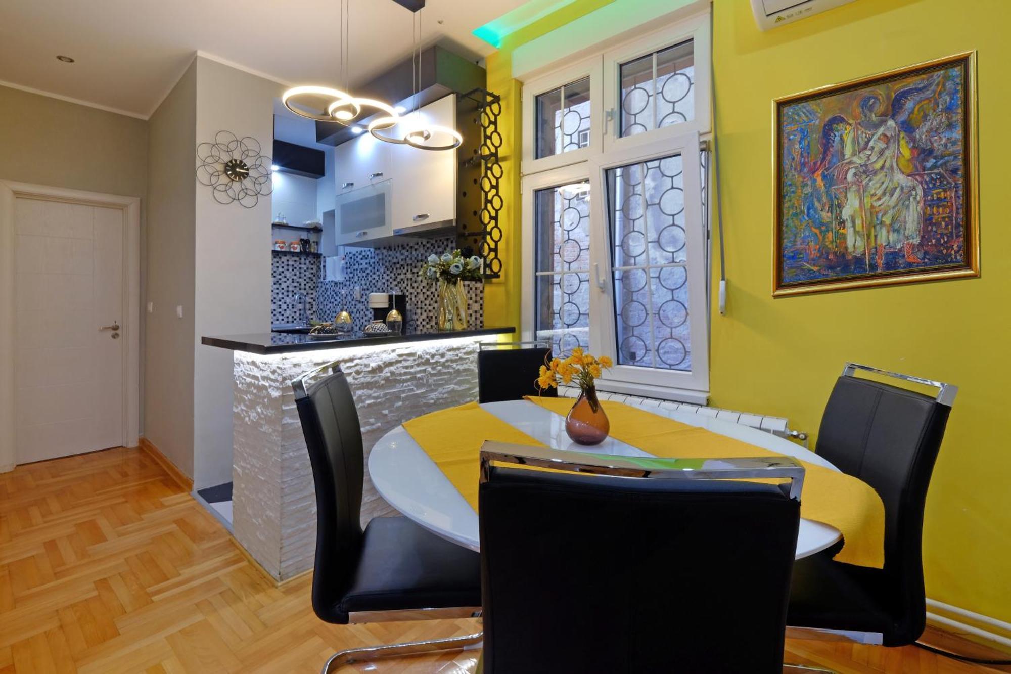 Apartman Kruna Appartement Belgrado Buitenkant foto