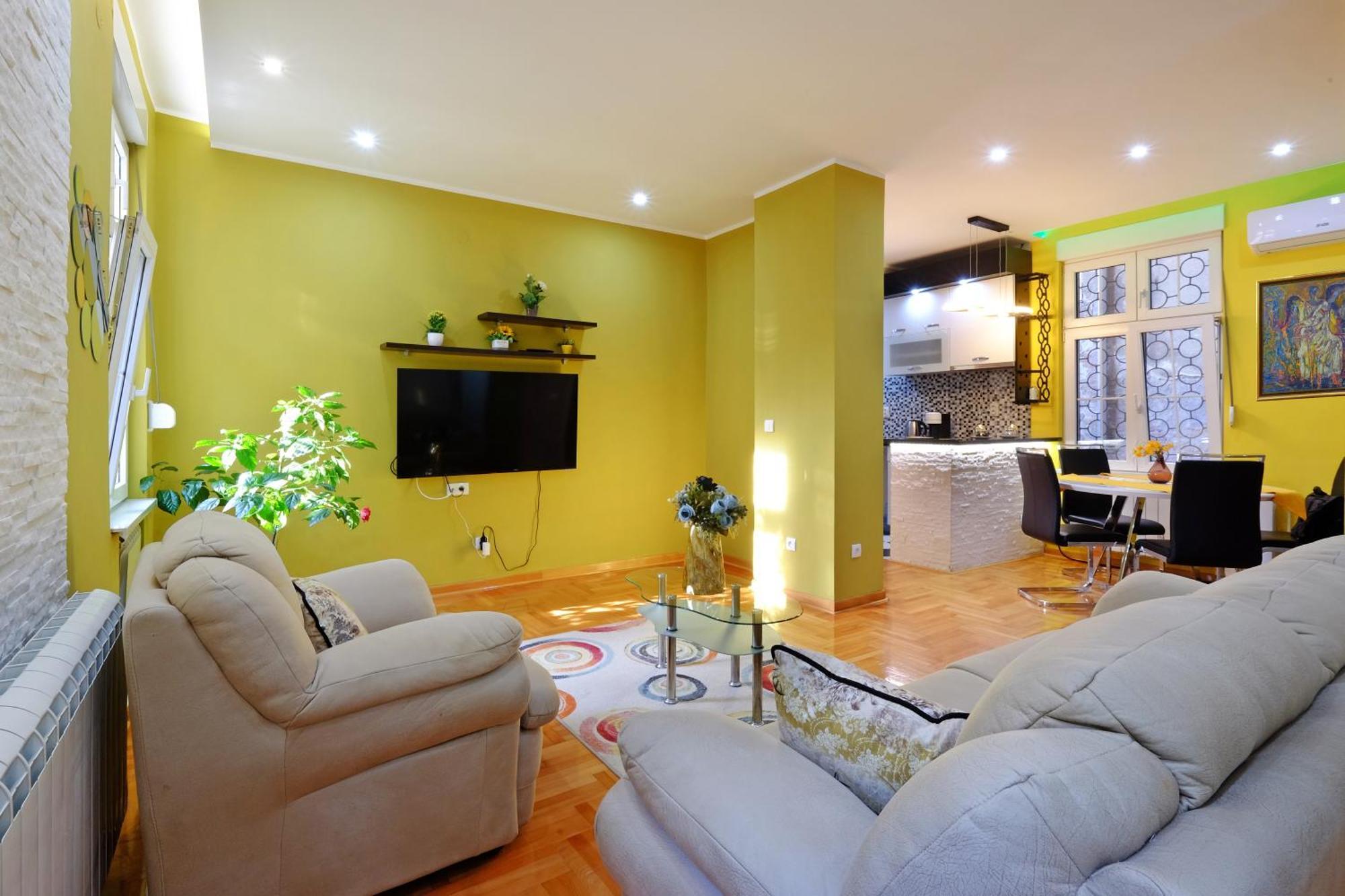 Apartman Kruna Appartement Belgrado Buitenkant foto