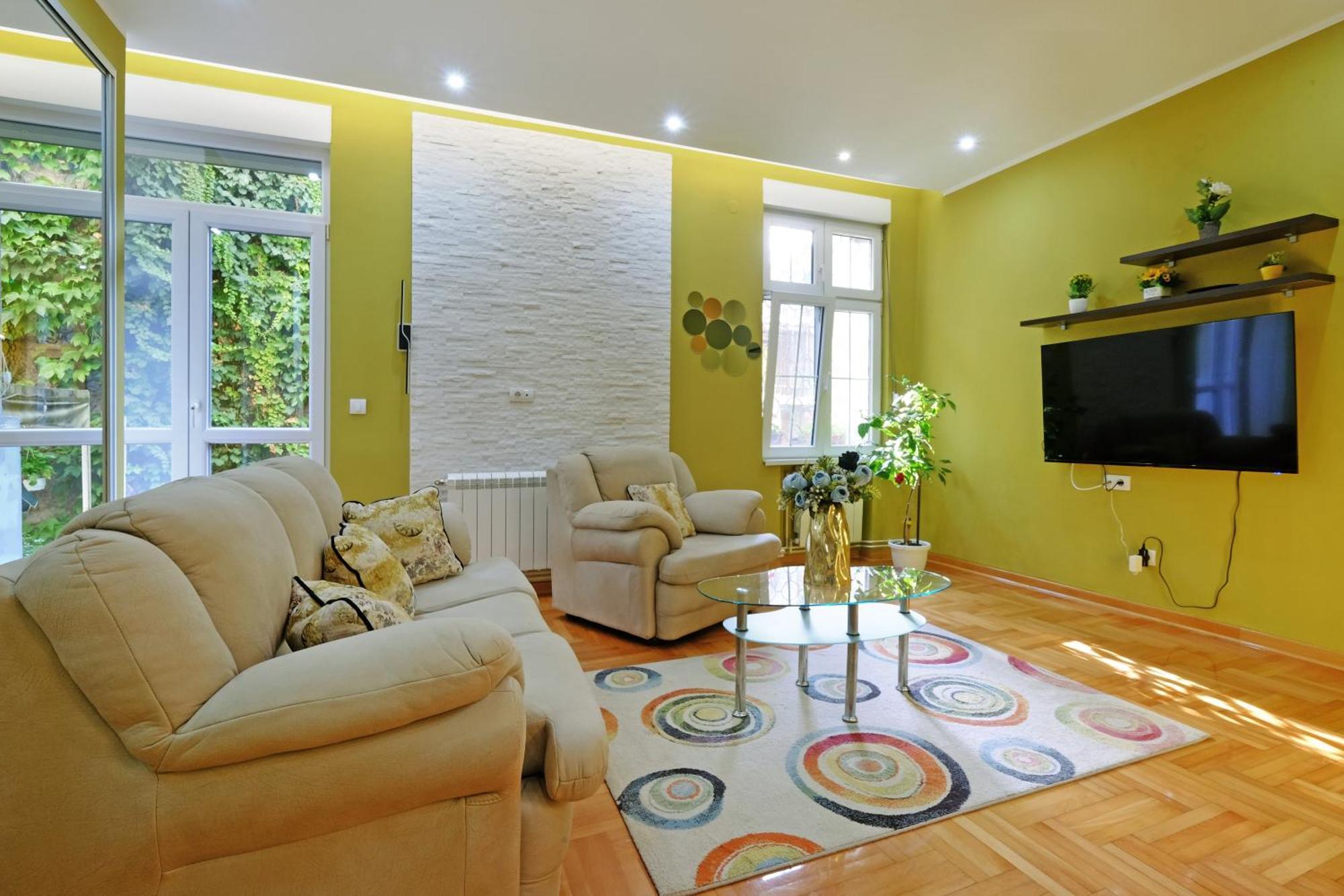 Apartman Kruna Appartement Belgrado Buitenkant foto