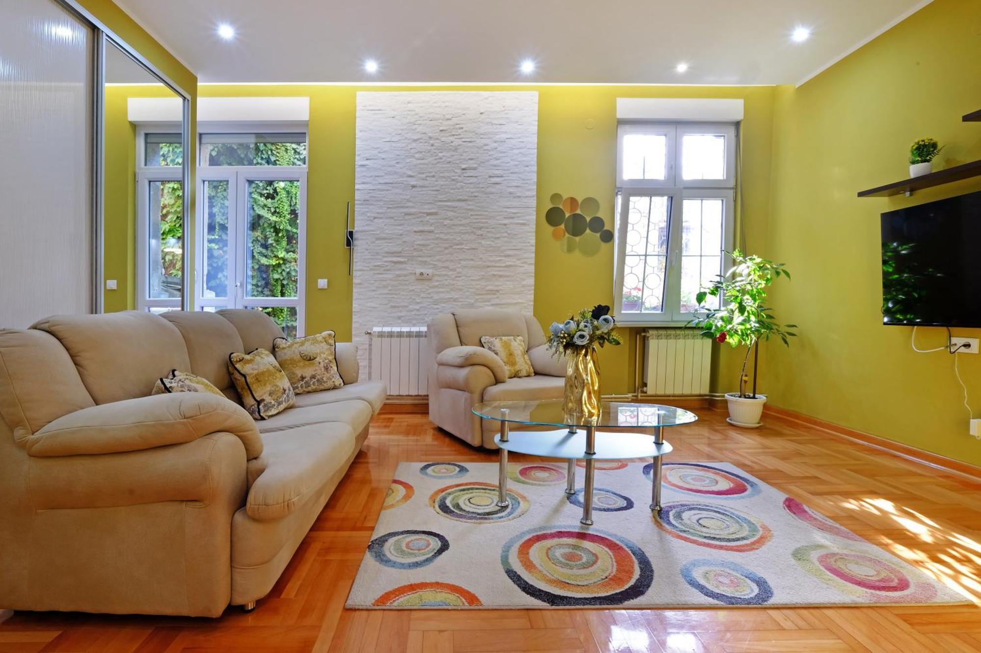 Apartman Kruna Appartement Belgrado Buitenkant foto